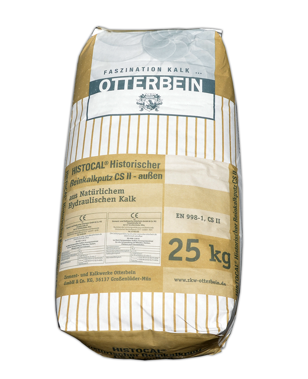 Otterbein Historischer Reinkalkputz csii außen bei Schreiter & Kroll