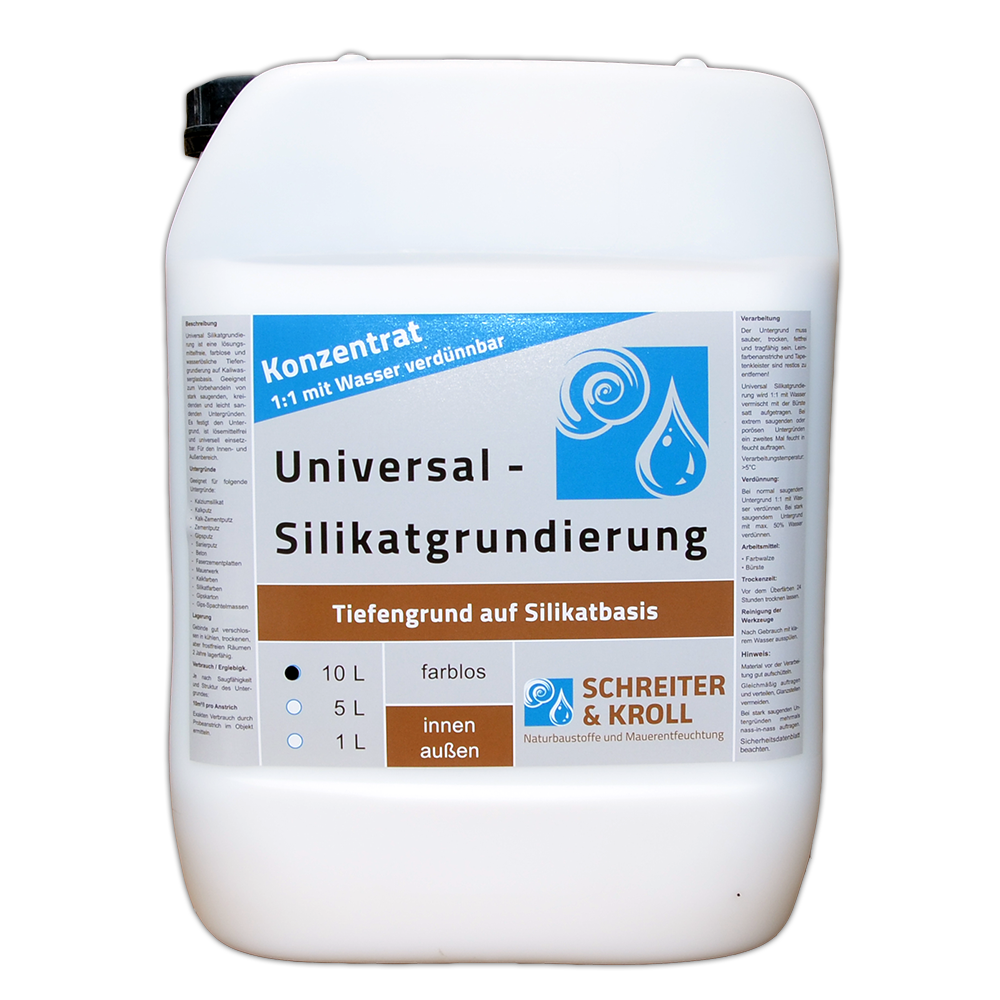 Universal-Silikatgrundierung Konzentrat | 10L