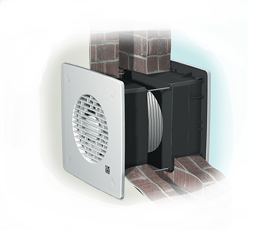 Wandverlängerung ML 150/6‘‘ f. Wandeinbauv.