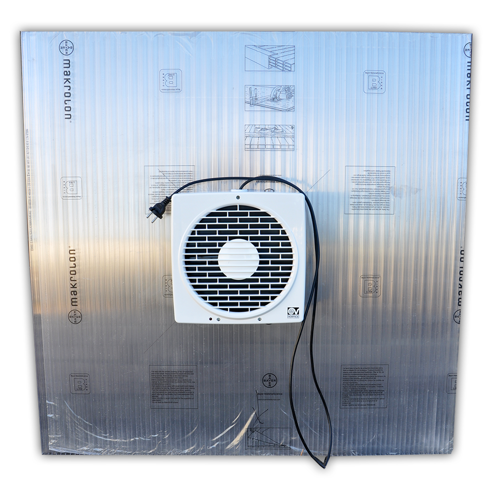 Vortice VARIO 230/9‘‘ ARI Q - auf Doppelstegplatte steckerfertig