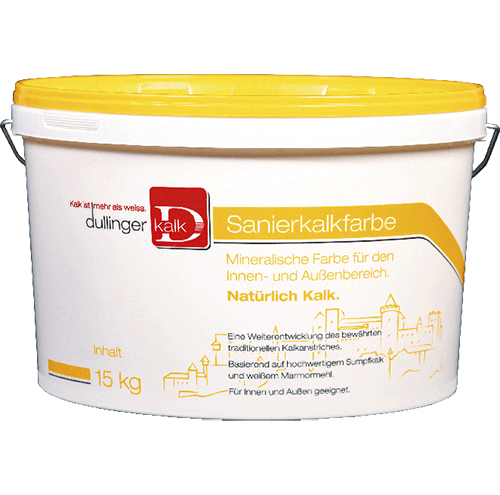 Dullinger Sanierkalkfarbe bei Schreiter & Kroll