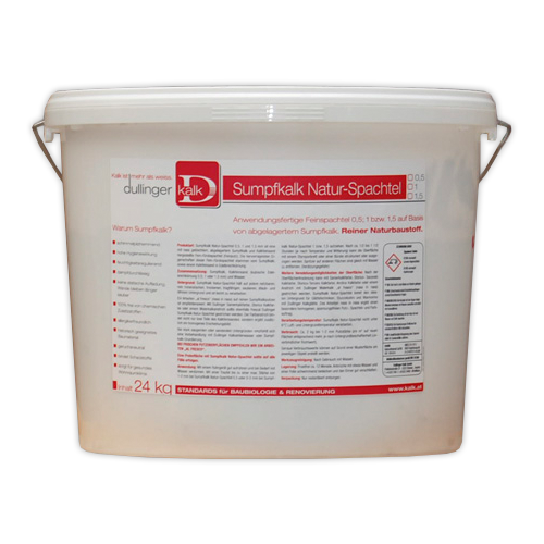 Sumpfkalk-Naturspachtel 0.5mm | 24kg