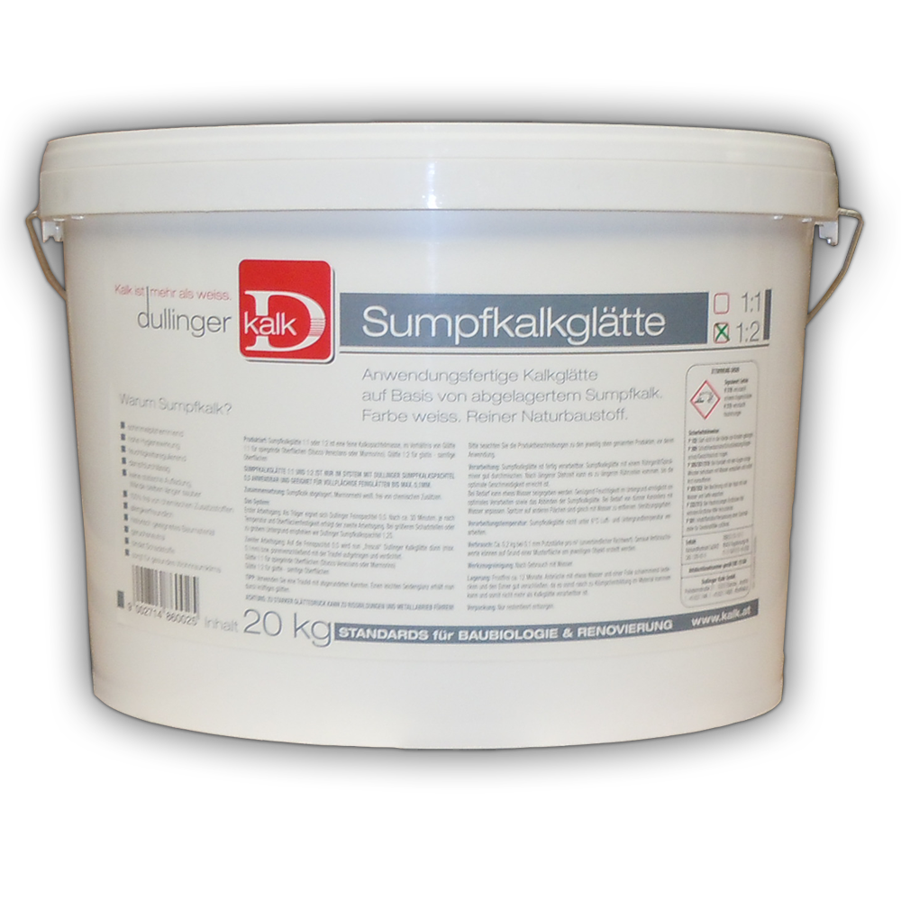Dullinger Sumpfkalkglätte 20kg bei Schreiter & Kroll
