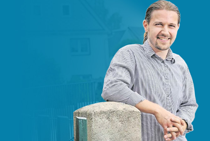 Geschäftsführer Ronny Kroll von Schreiter & Kroll